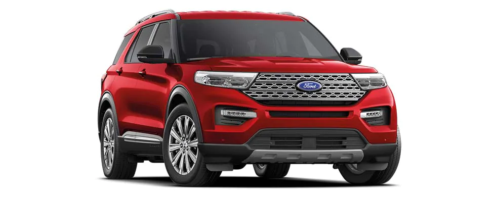 Ford Explorer mới 2022 Màu Đỏ