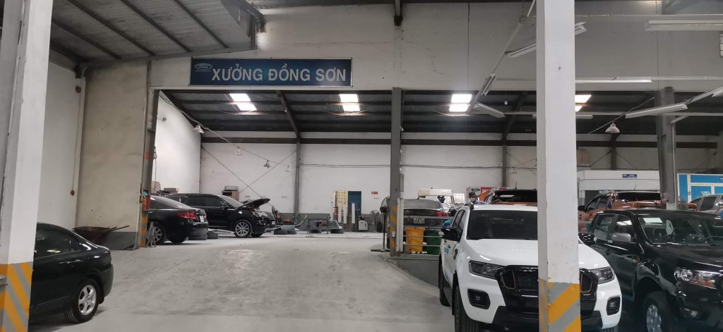 xưởng đồng sơn ford bình định